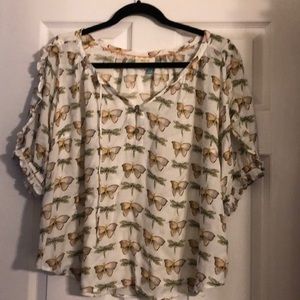 Blouse by Anthropologie